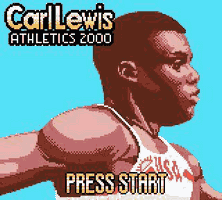 Carl Lewis - Athletics 2000 Title Screen